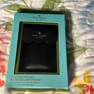 New! Kate Spade Sticker Pocket